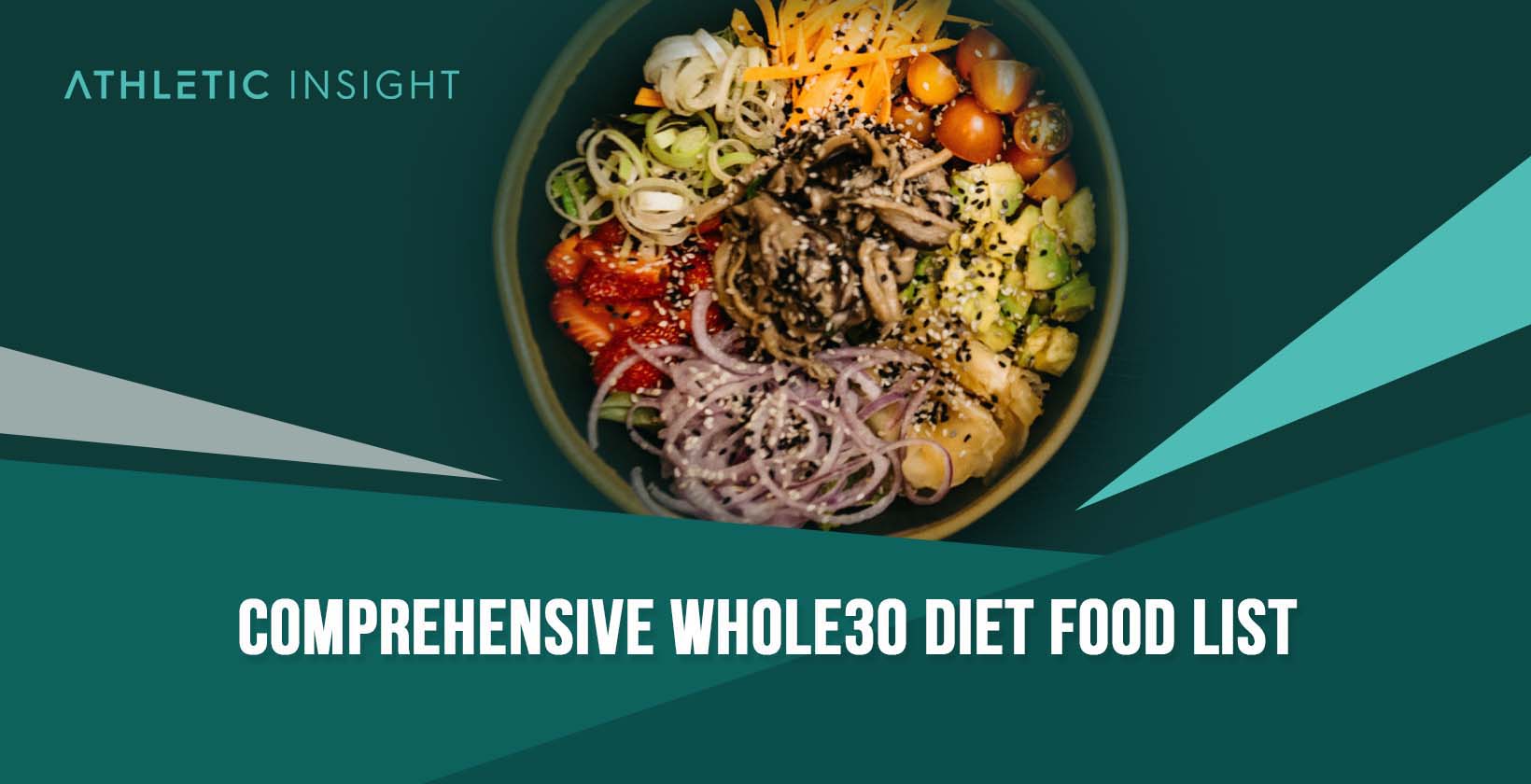 Comprehensive Whole30 Diet Food List