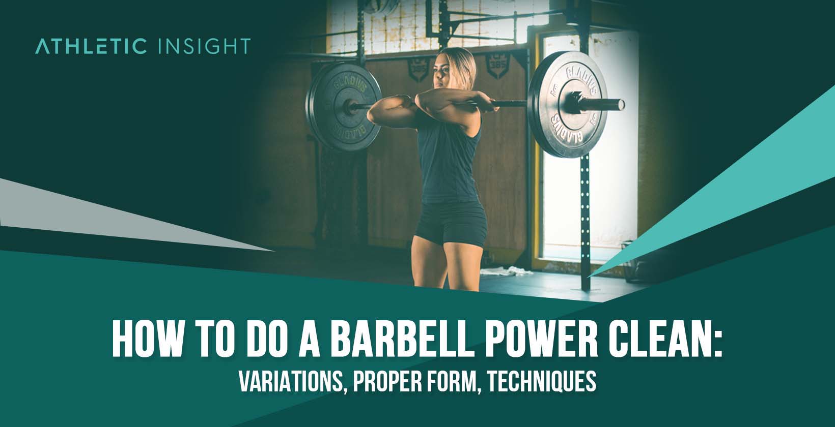 Performing Barbell Power Clean