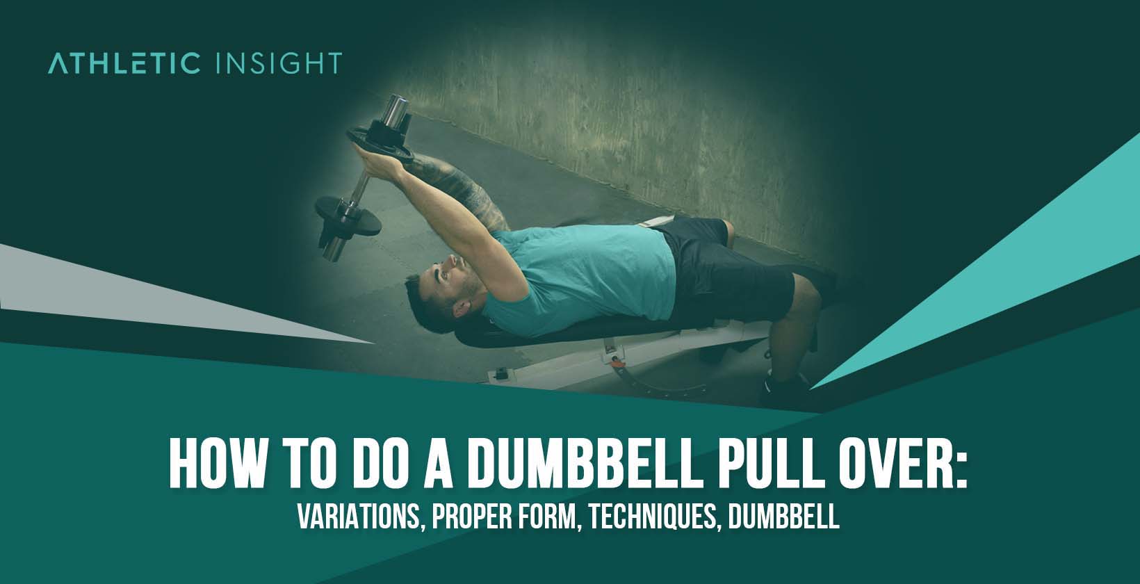 Performing Dumbbell Pull Over