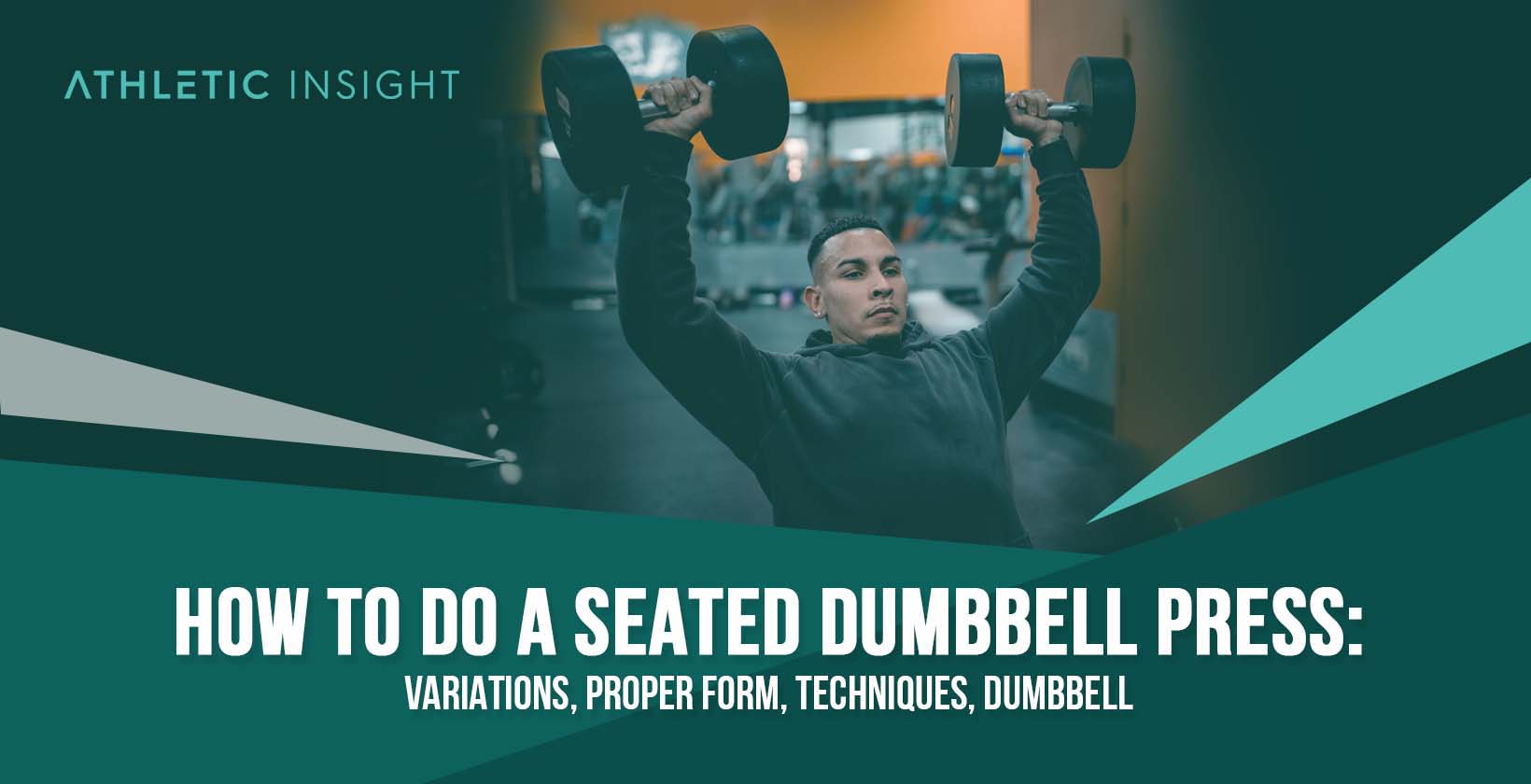Performing Seated Dumbbell Press