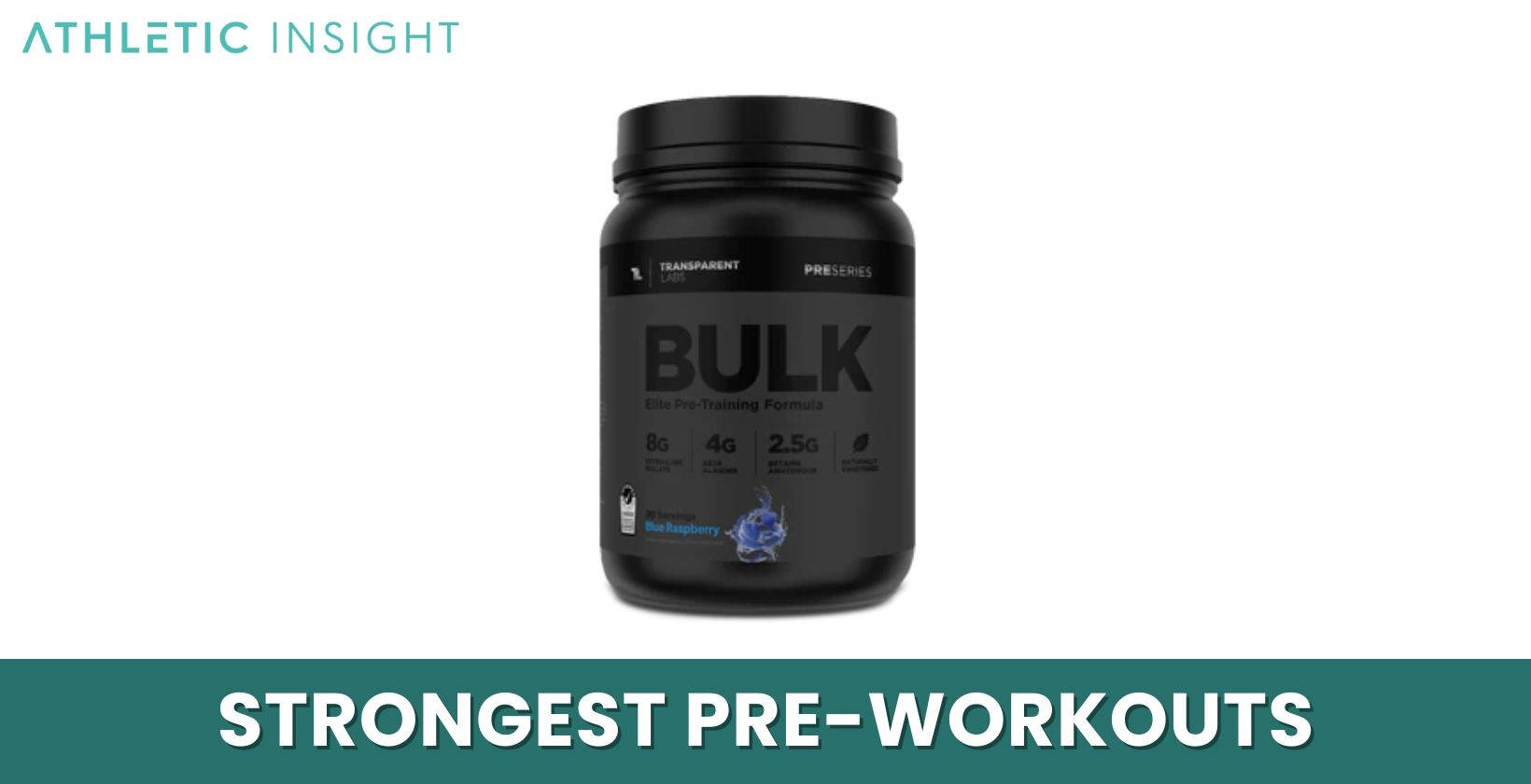strongest preworkout