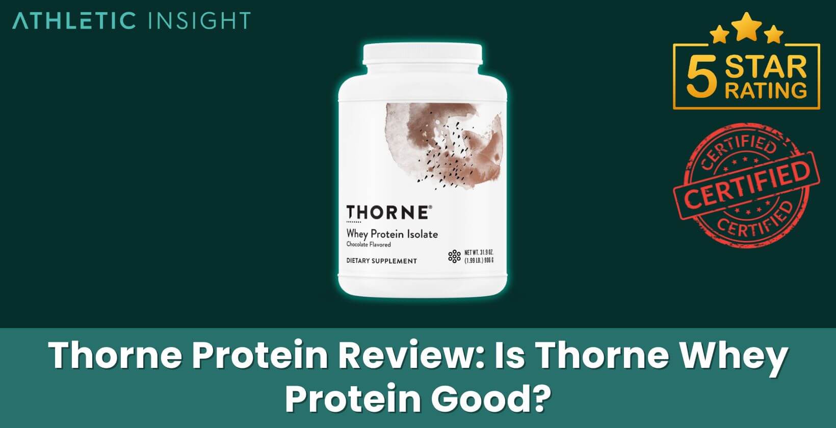 Thorne Protein Review Is Thorne Whey Protein Good