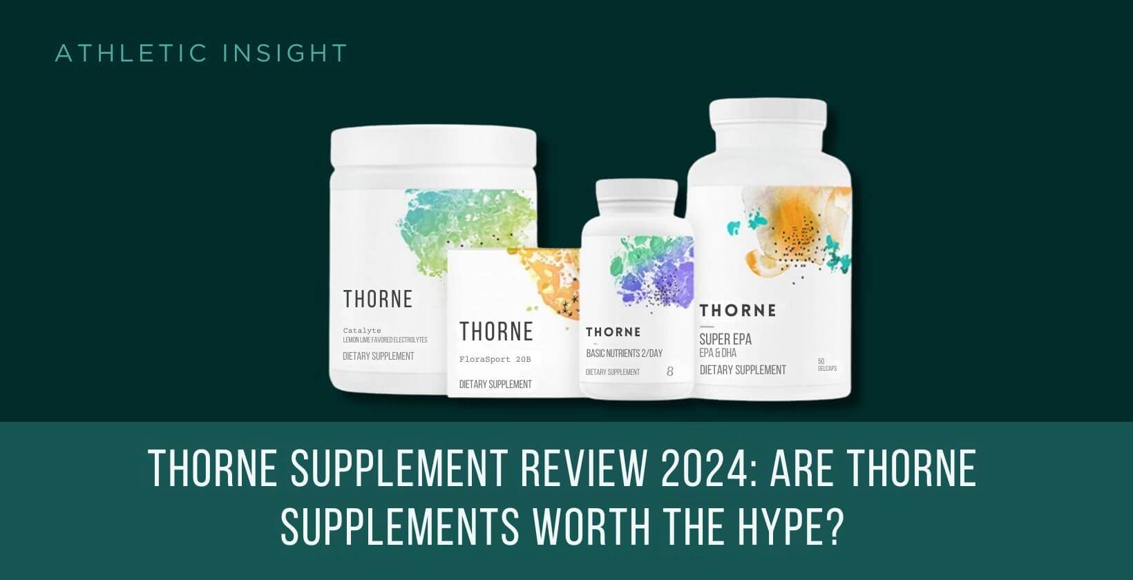 thorne supplement review